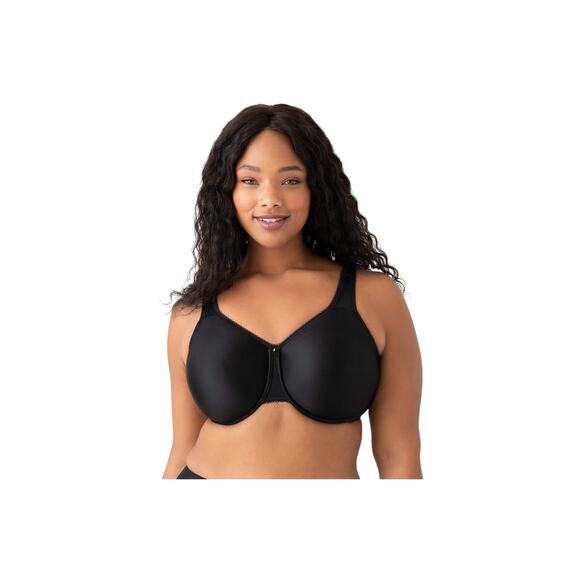Wacoal Women's Basic Beauty Unlined Full Figure Underwire Bra nwt size 32D black - Picture 1 of 5